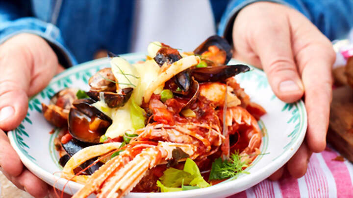Jamie cocina en Italia